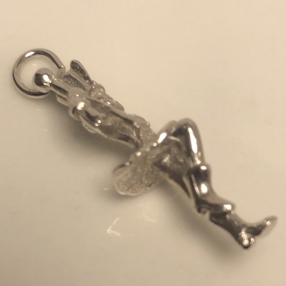 Nutcracker sterling silver vintage pendant bracelet charm - Picture 3 of 6